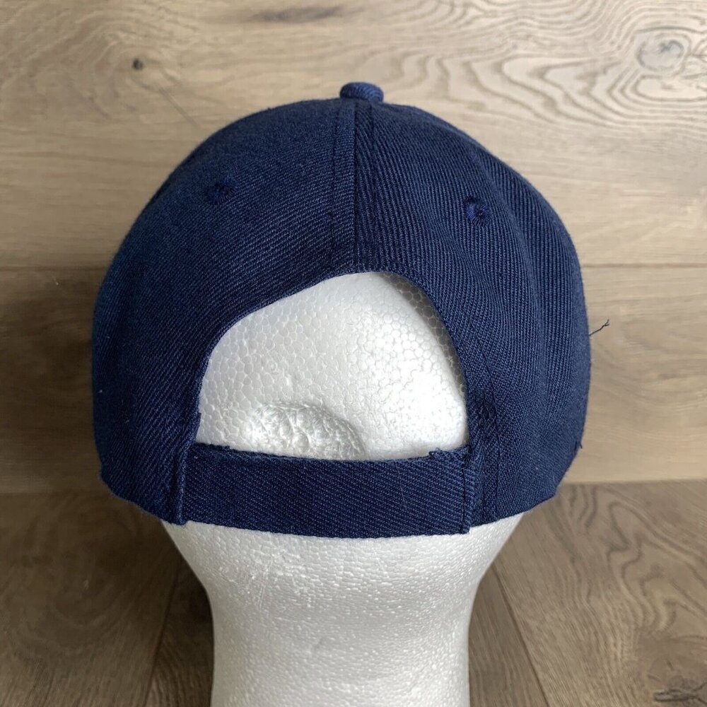 Texas Souvenir Ball Cap Blue Adj Hook & Loop Closure Embroidery TX Letters Texas - Picture 5 of 9